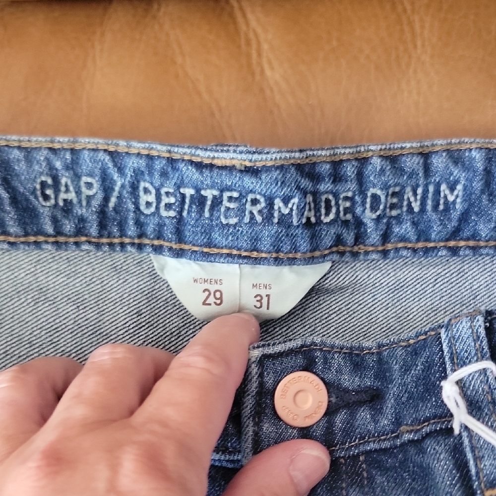 GAP Women's Boyfriend Blue Jeans - Picture 2 of 7